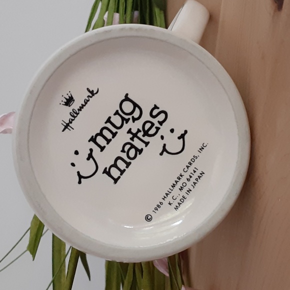 Hallmark Mug Mates 1986 FRIENDS Spring Bunnies Animals Cup Mug 8 oz - Picture 7 of 8